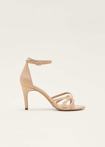 Phase Eight Barely There Heels Beige Australia | ZT8749136